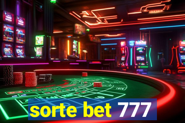 sorte bet 777